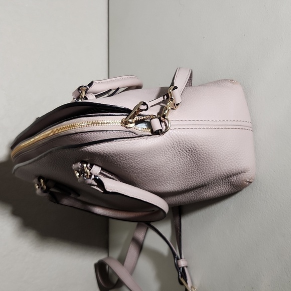 Kate Spade Blush Lavender Leather Triple Compartment 2 Way Shoulder bag - Picture 5 of 17